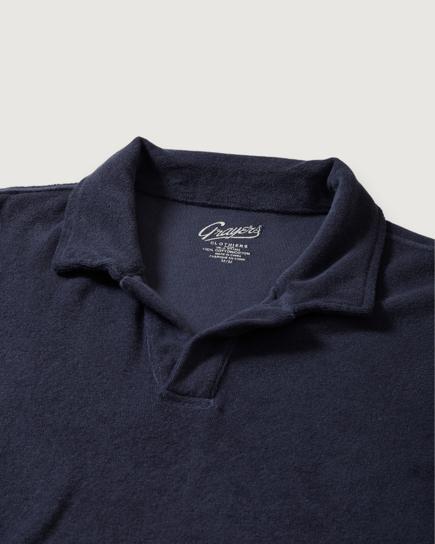 Riviera Terry Polo - Midnight Navy