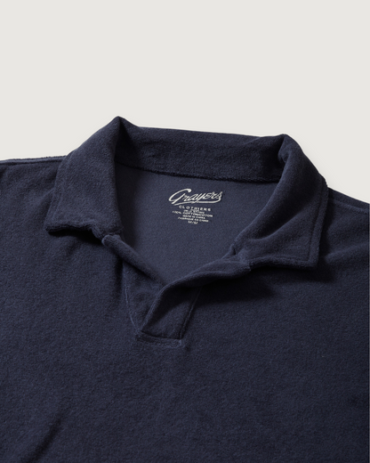 Riviera Terry Polo - Midnight Navy