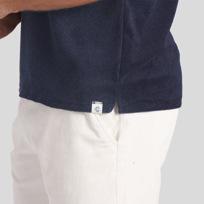 Riviera Terry Polo - Midnight Navy