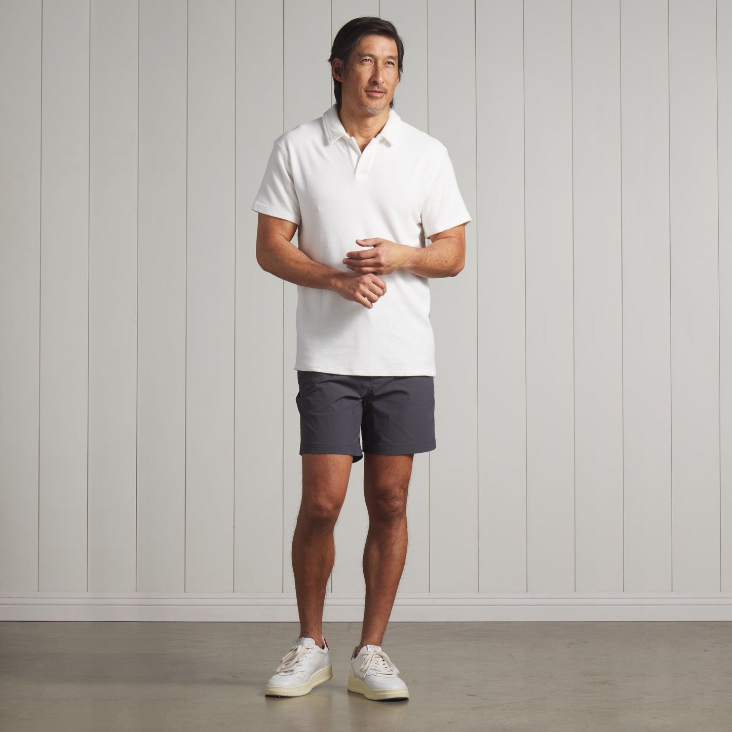 Riviera Terry Polo - White