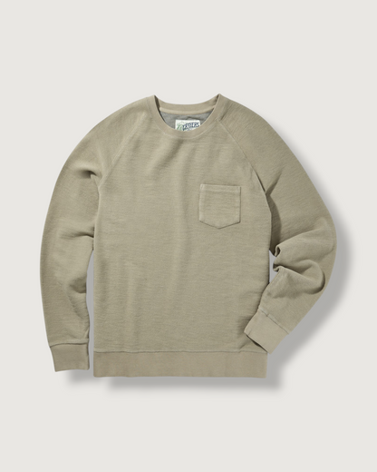Dunlop Reverse Fleece Crew Neck - Trench