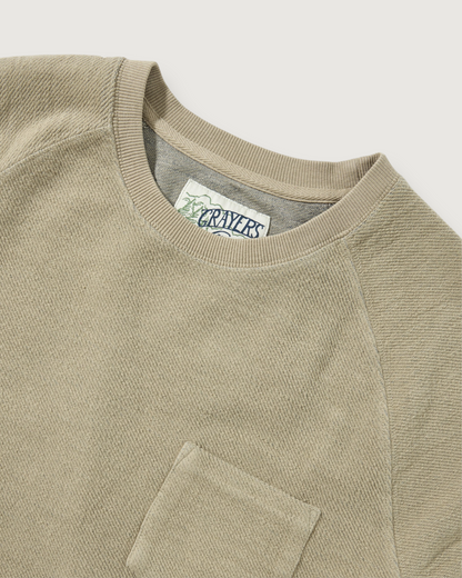 Dunlop Reverse Fleece Crew Neck - Trench
