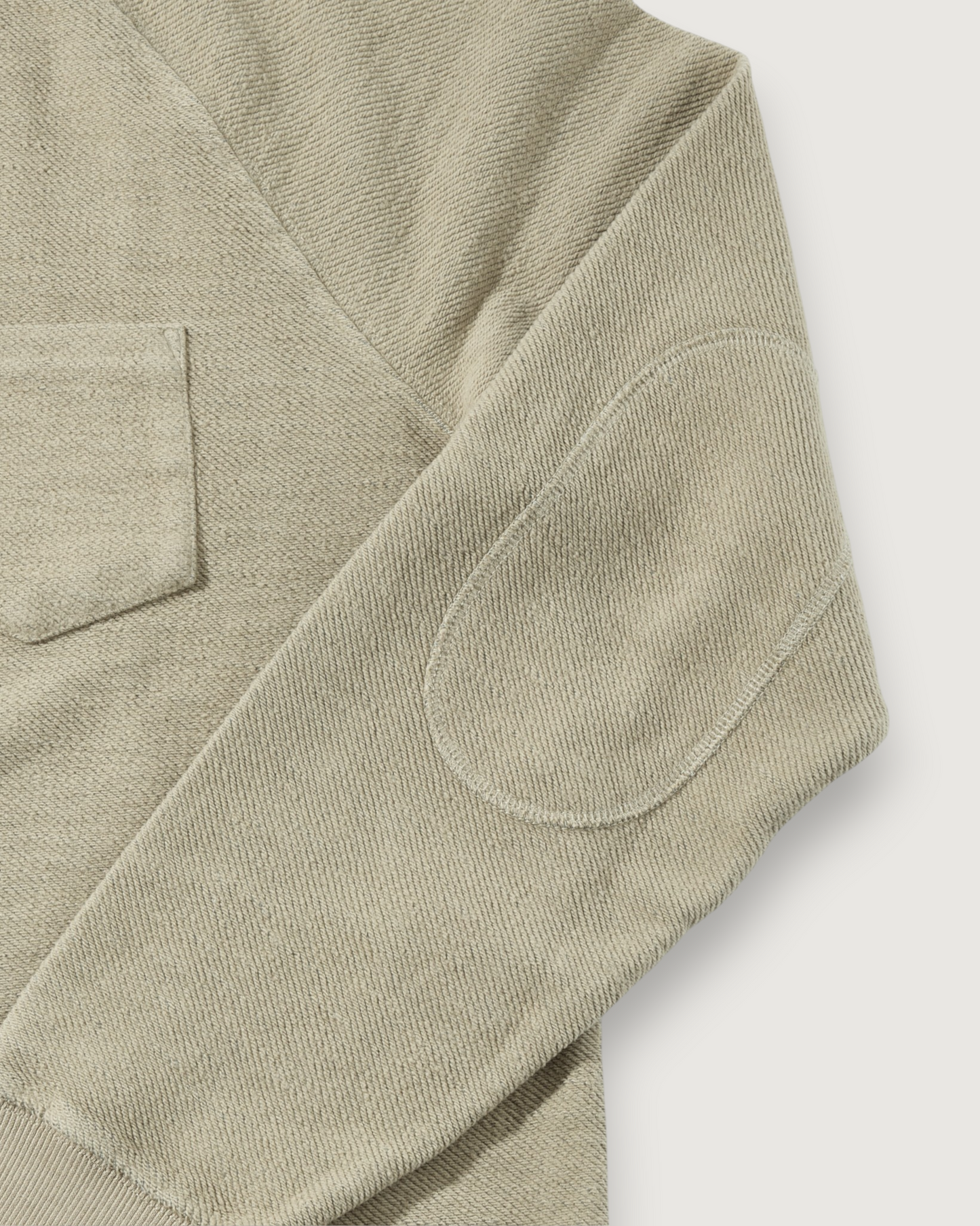 Dunlop Reverse Fleece Crew Neck - Trench