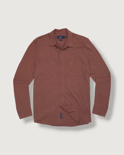 Flex Everyday Knit Shirt - Marron