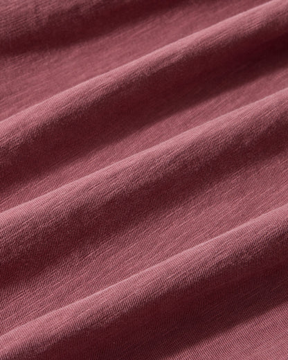 Hewitt Garment Dyed Hoodie - Brandy
