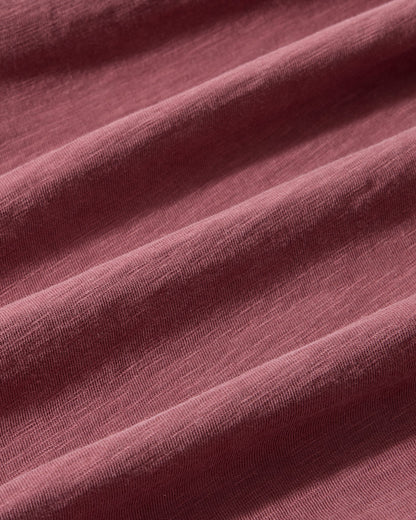 Hewitt Garment Dyed Pocket Tee - Brandy
