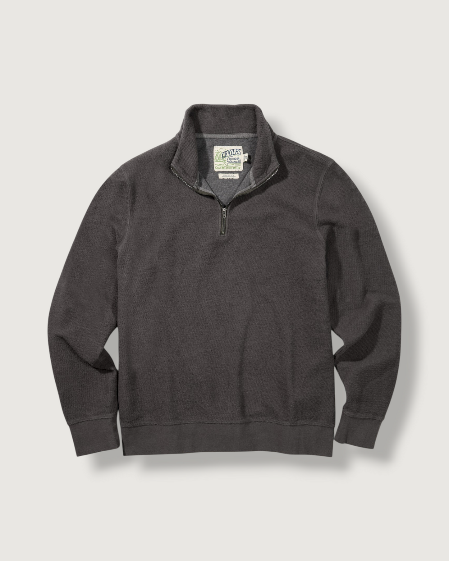 Dunlop Reverse 1/4 Zip - Beluga