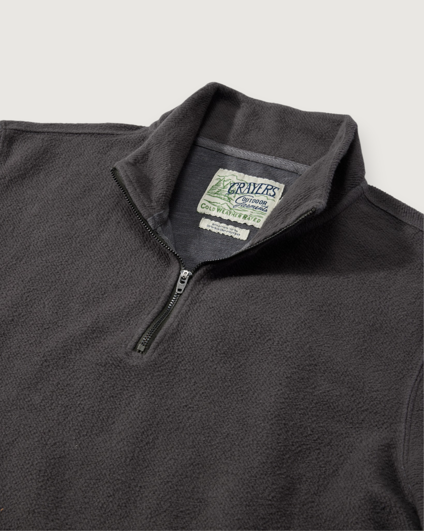 Dunlop Reverse 1/4 Zip - Beluga