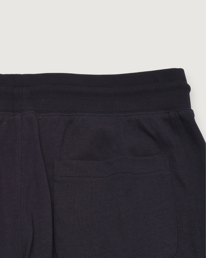 Elevated Jersey Draw Cord Shorts 8" - Dark Blue