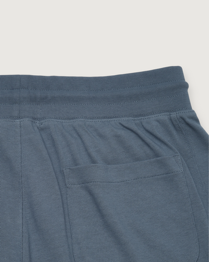 Elevated Jersey Draw Cord Shorts 8" - Blue Moon