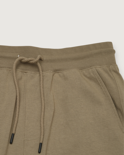 Elevated Jersey Draw Cord Shorts 8" - Olive