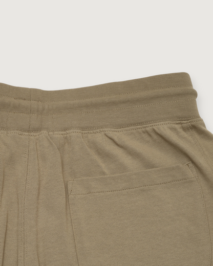 Elevated Jersey Draw Cord Shorts 8" - Olive
