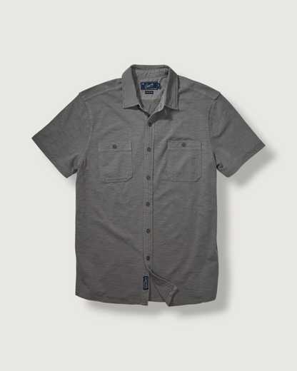 Flex Everyday Knit Short Sleeve Shirt - Castle Rock