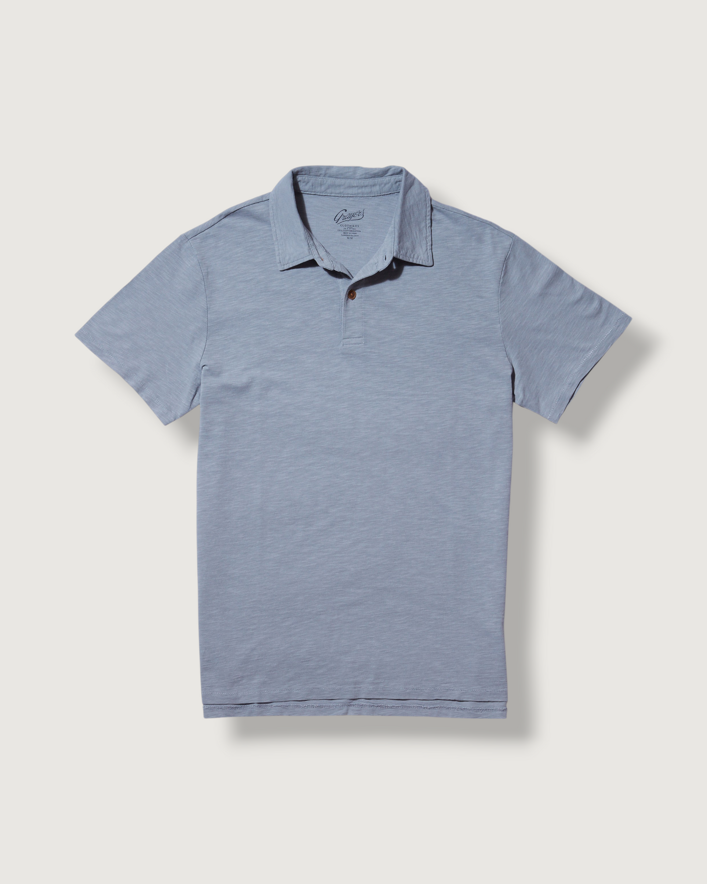 Sunwashed 2 Button Polo - Abyss