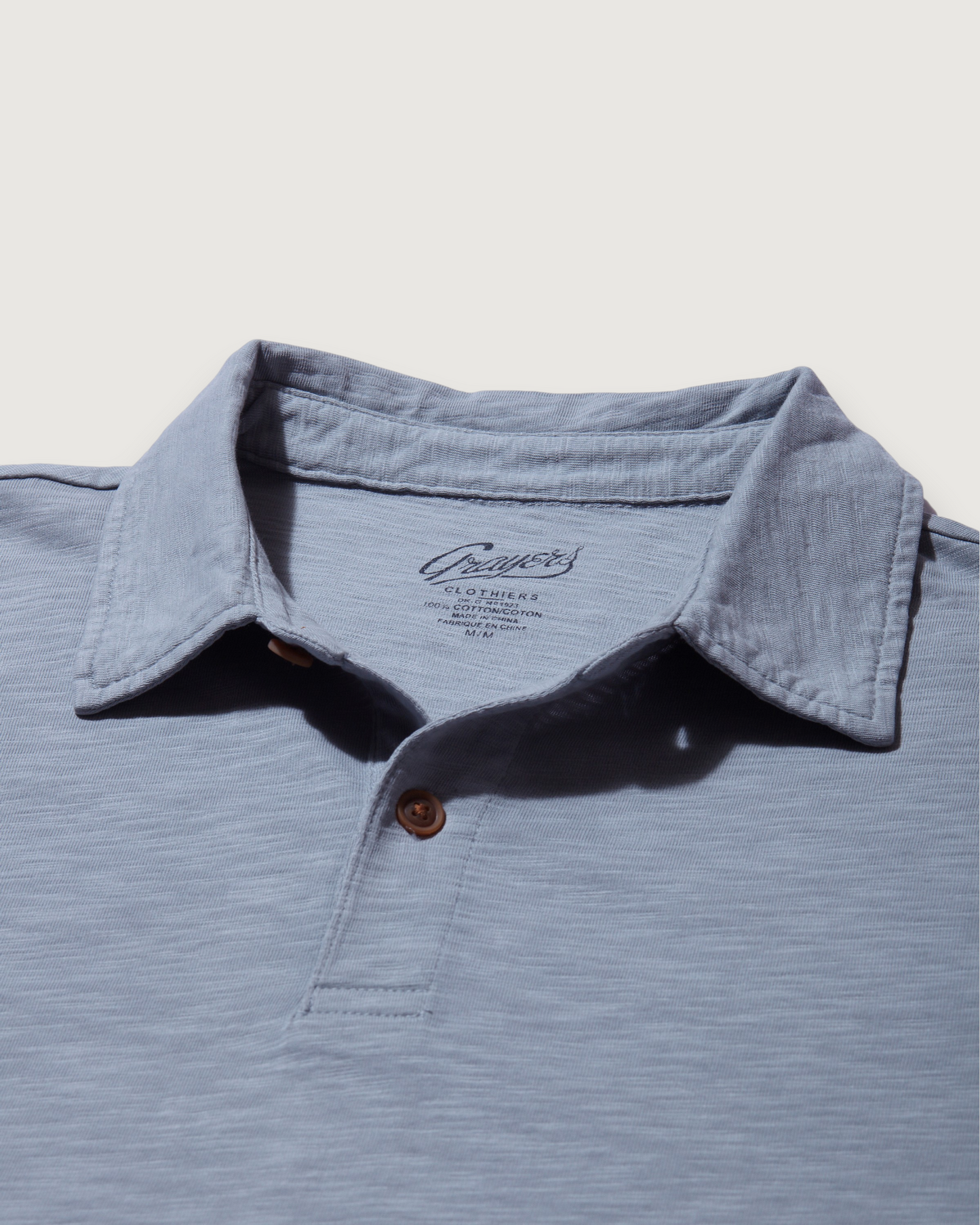 Sunwashed 2 Button Polo - Abyss