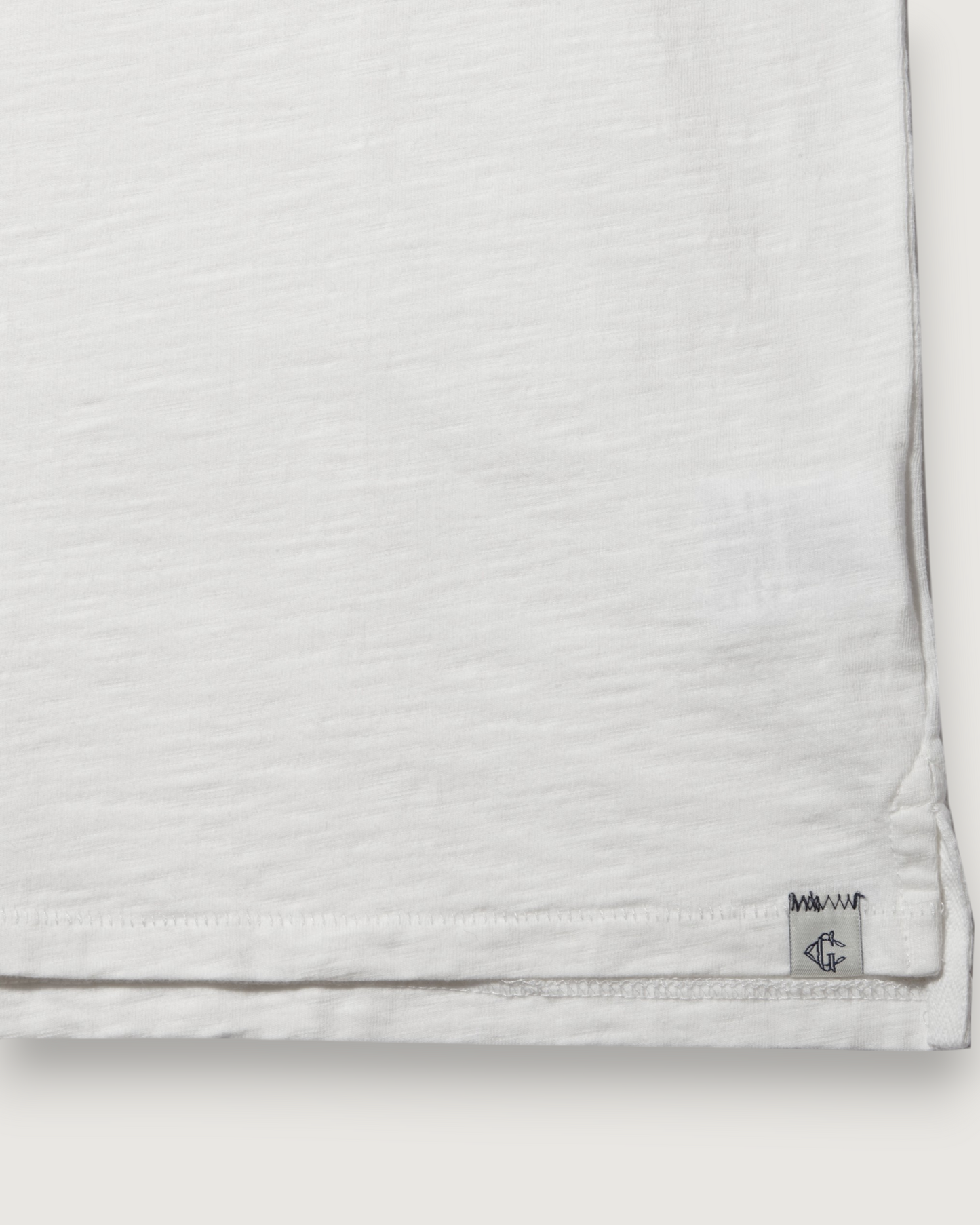 Sunwashed 2 Button Polo - White