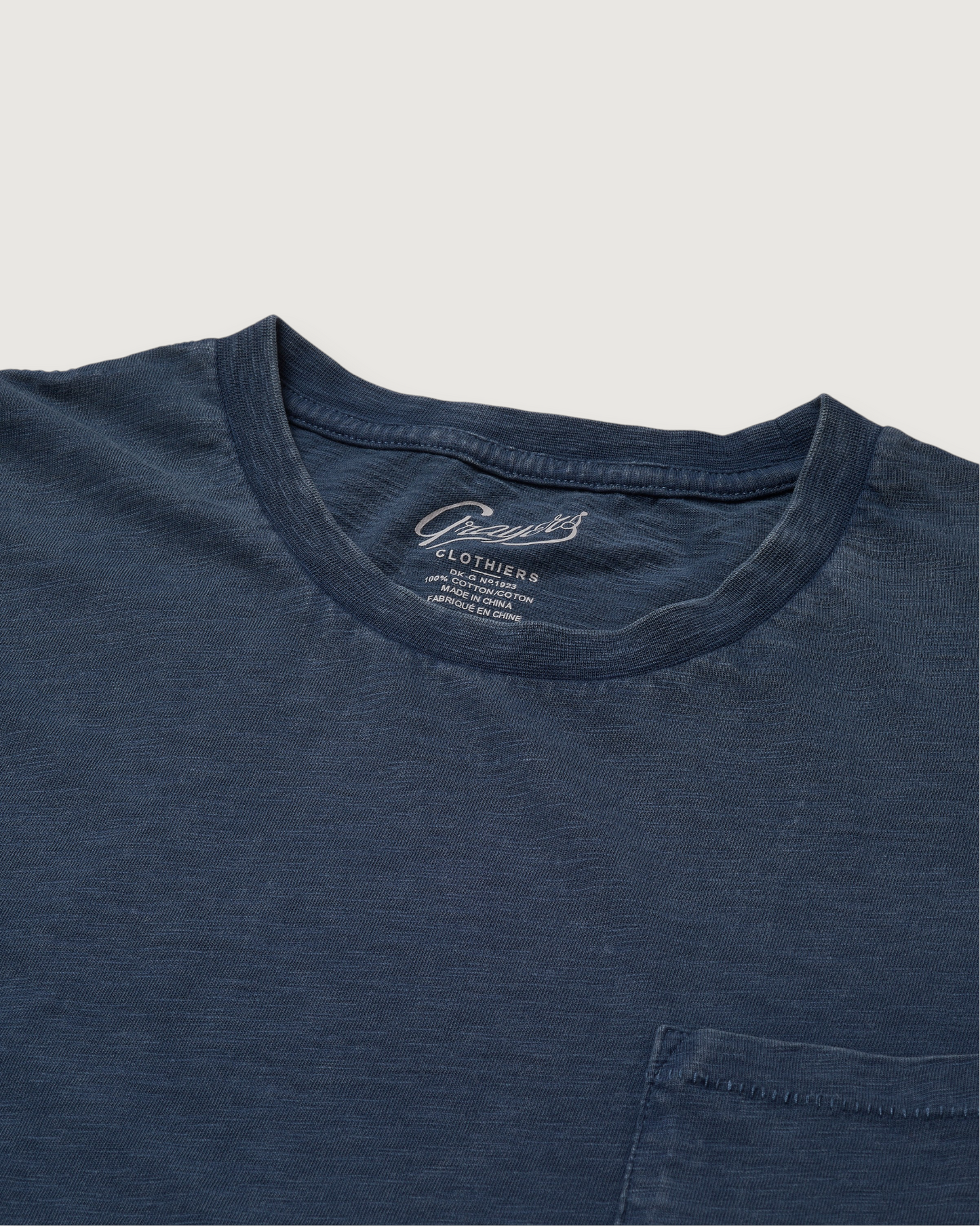 Sunwashed Pocket Tee - Blue Wing Teal