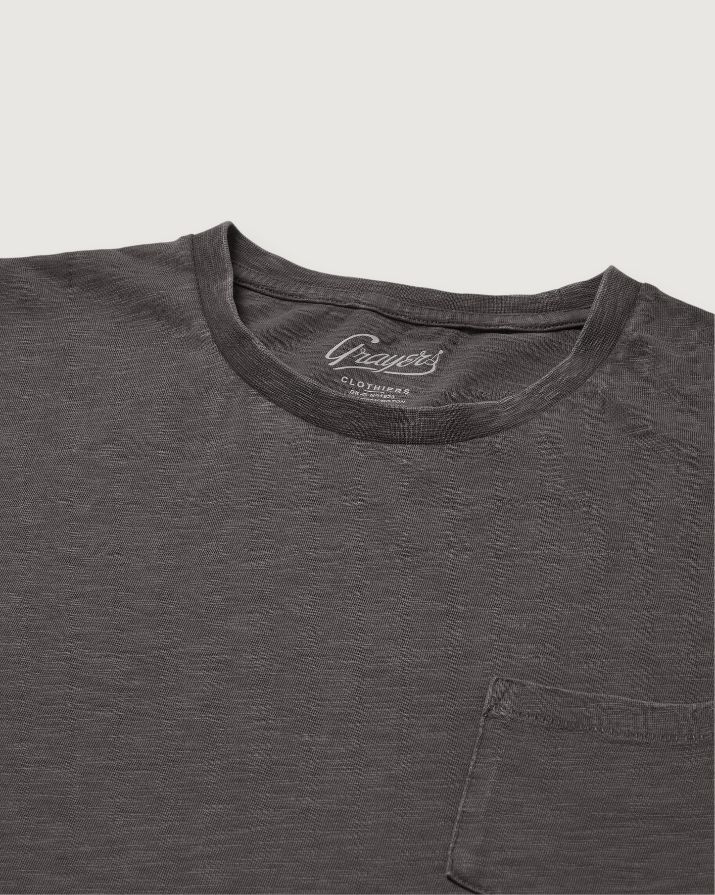 Sunwashed Pocket Tee - Castle Rock