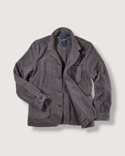 New Albemarle Fleece Blazer - Chocolate Plum