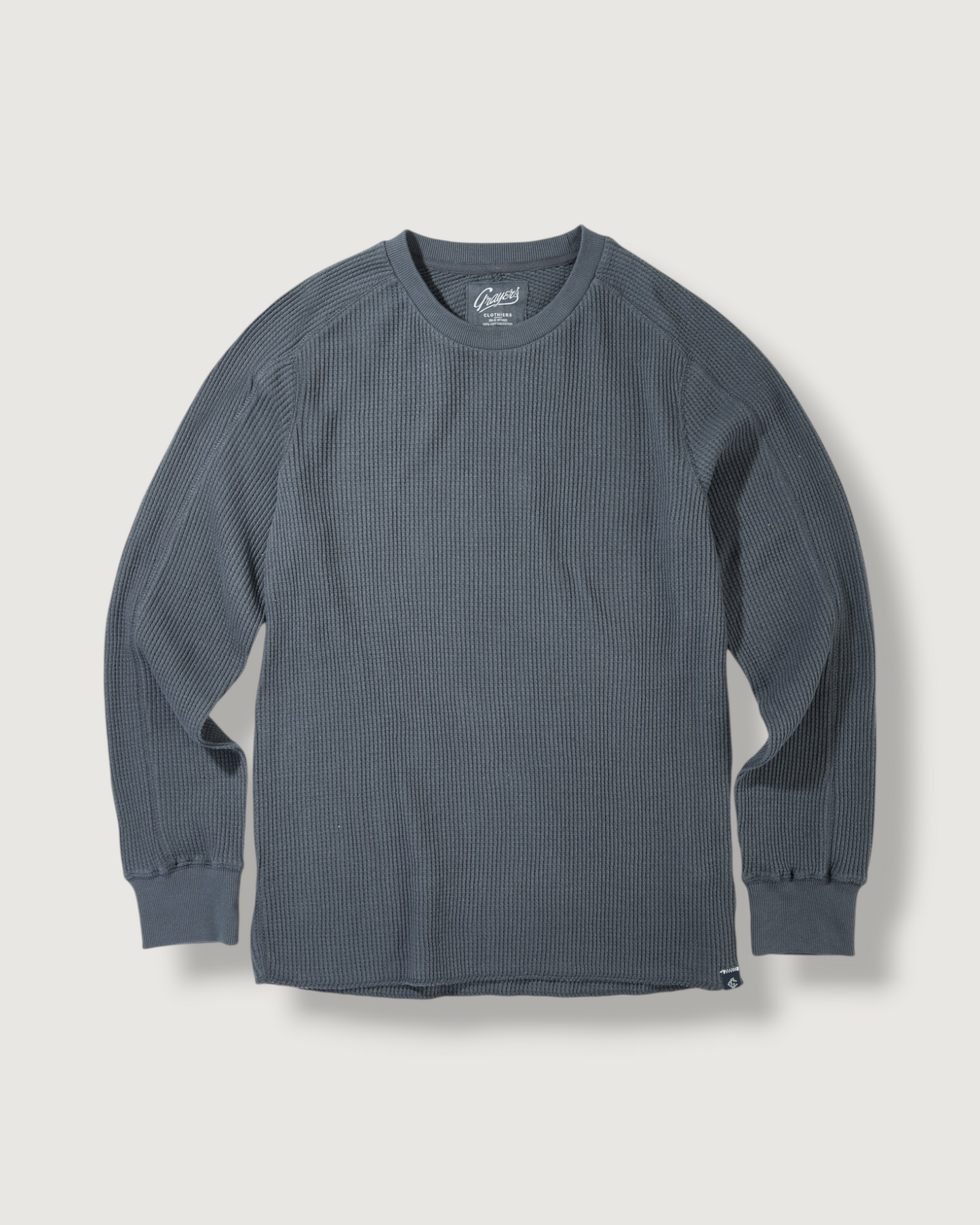 Brawny Waffle Crew - Battleship Gray