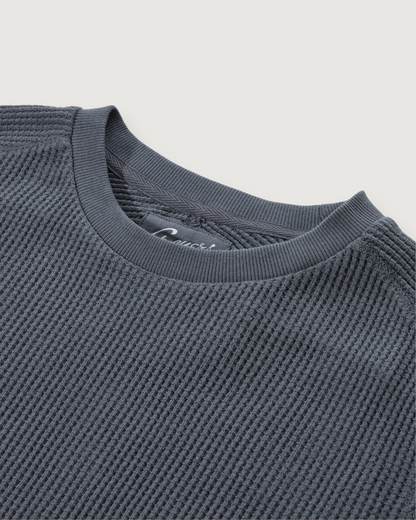 Brawny Waffle Crew - Battleship Gray