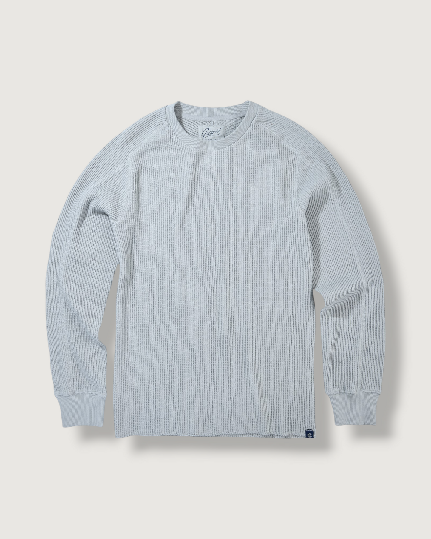 Brawny Waffle Crew - Gray