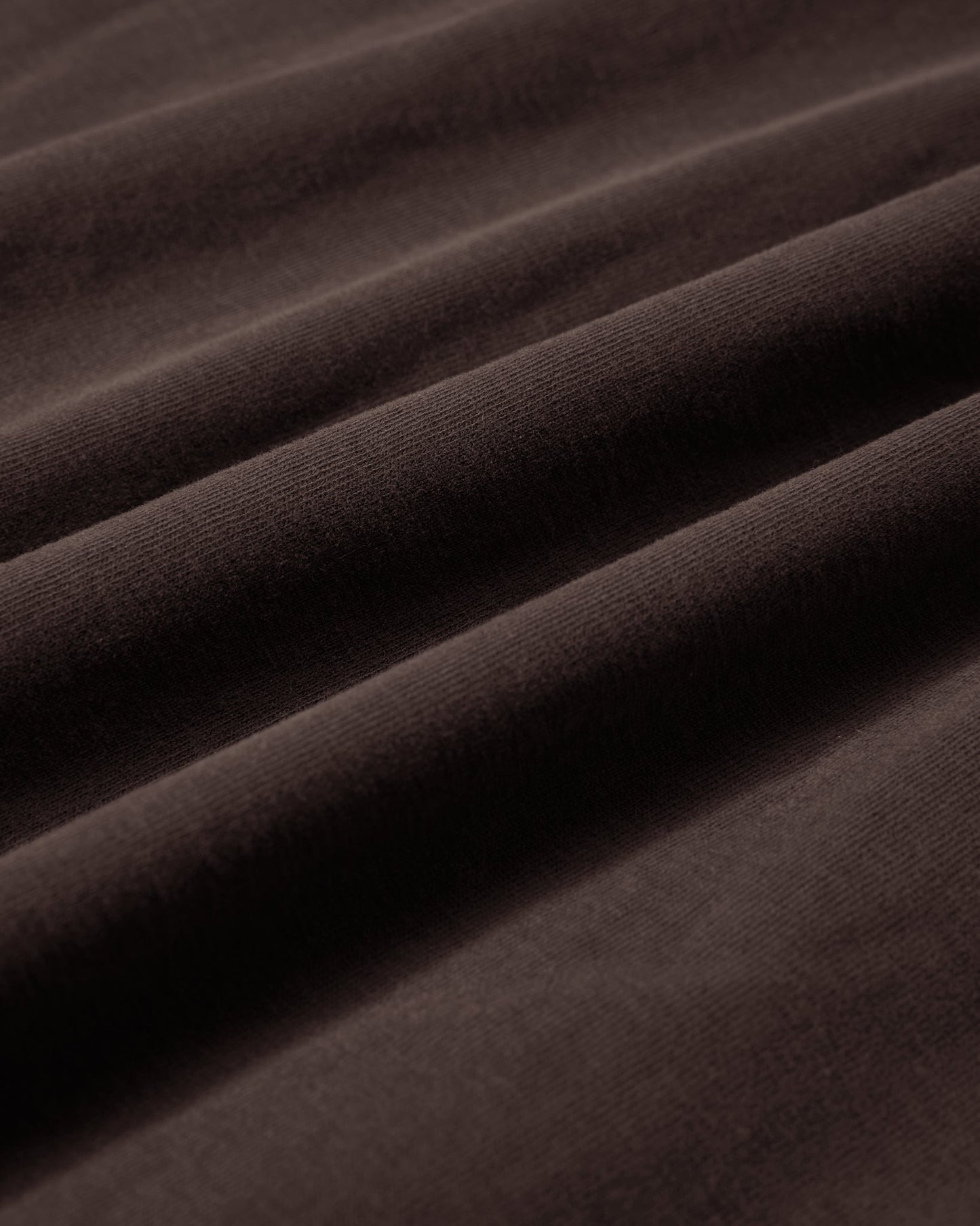 Momo Sueded Jersey Work Shirt - Dark Chestnut