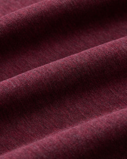 Harrison Double Knit 1/4 Zip - Brandy