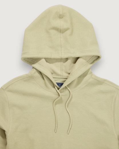 Airloft Jacquard Hoodie - Pale Olive