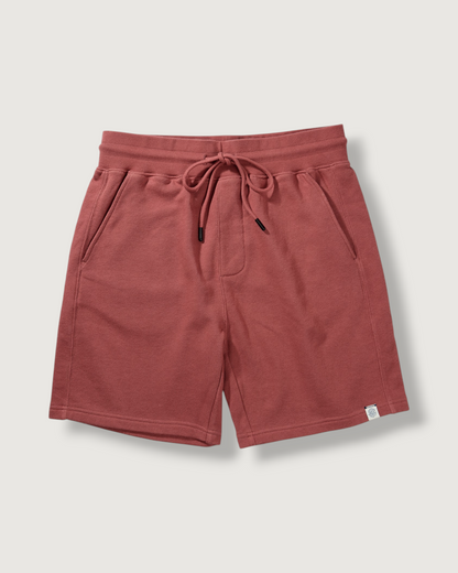 Sunfaded Terry Shorts 7" - Marsala