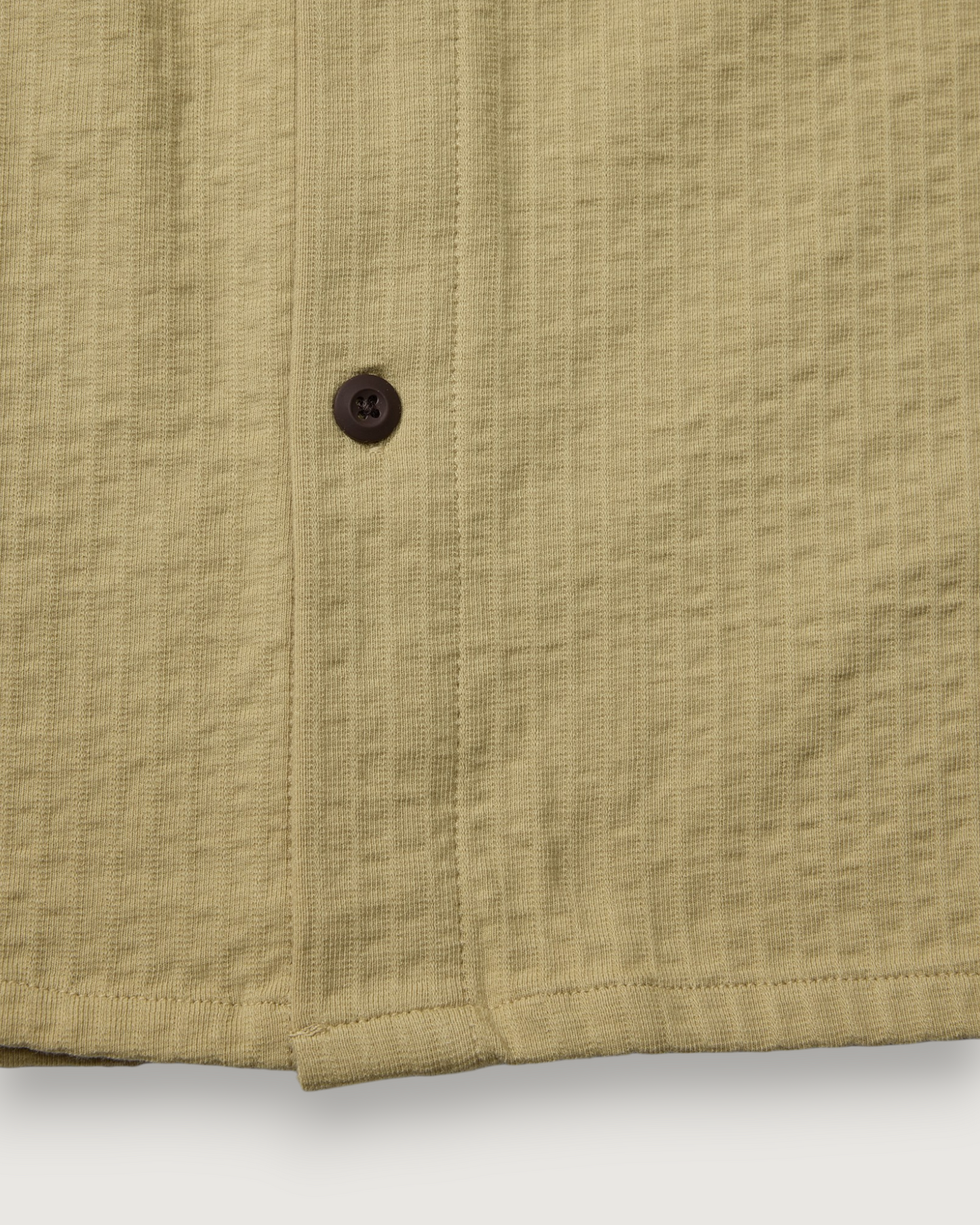 Moderno Jersey Seersucker Shirt - Dried Herb