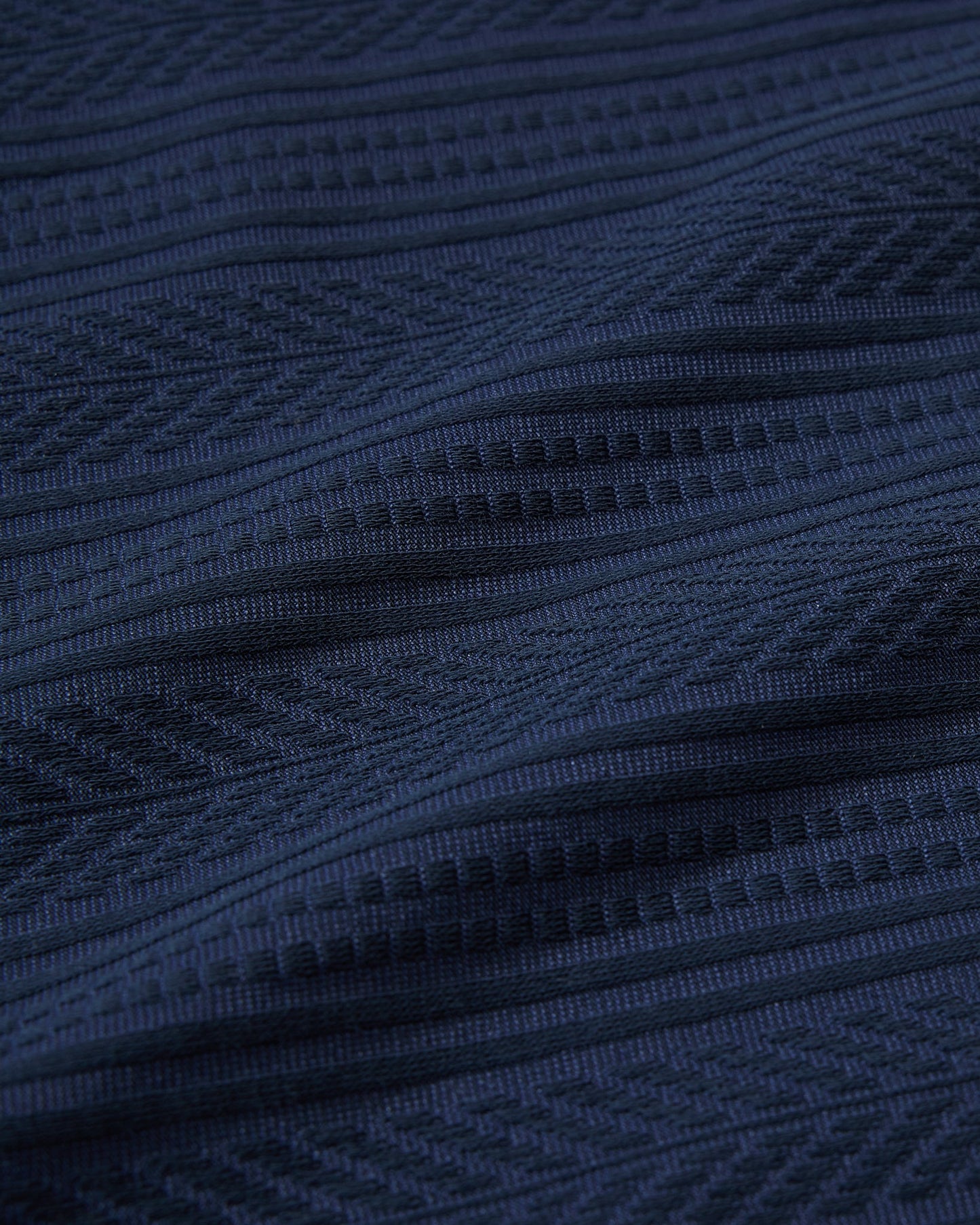 Manolo Jacquard Camp Shirt - Navy