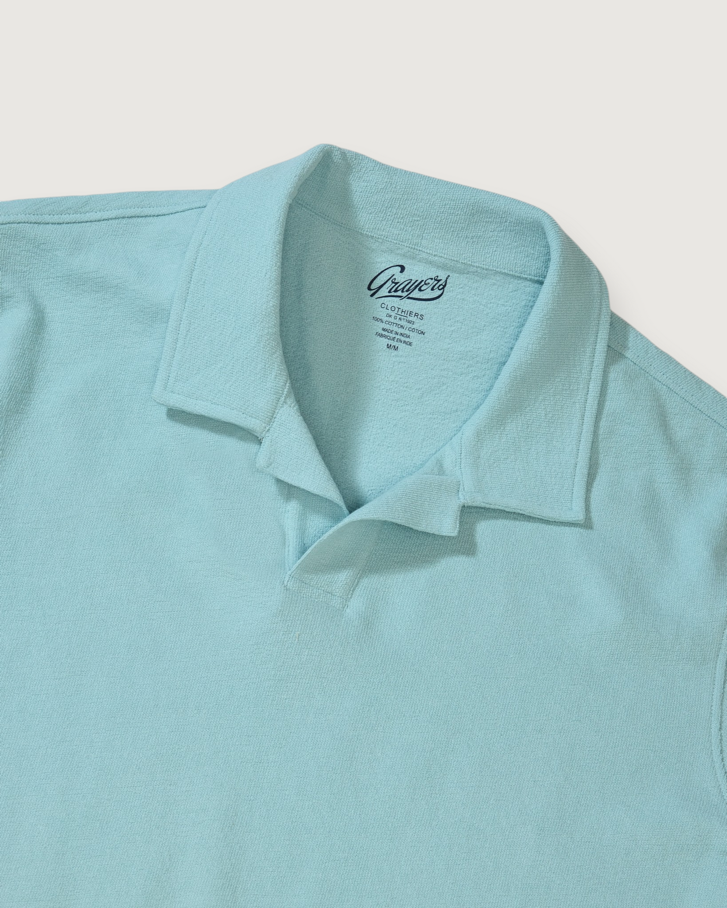 Baja Loopback Polo - Spring Blue