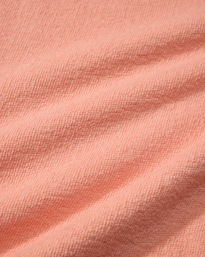 Baja Loopback Short Sleeve Tee - Faded Salmon