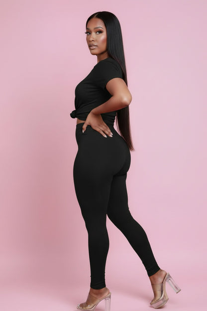 The 30 Second Set - Black Short Sleeve