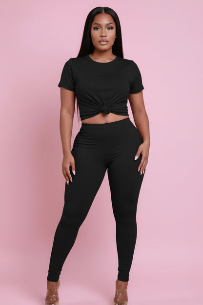 The 30 Second Set - Black Short Sleeve
