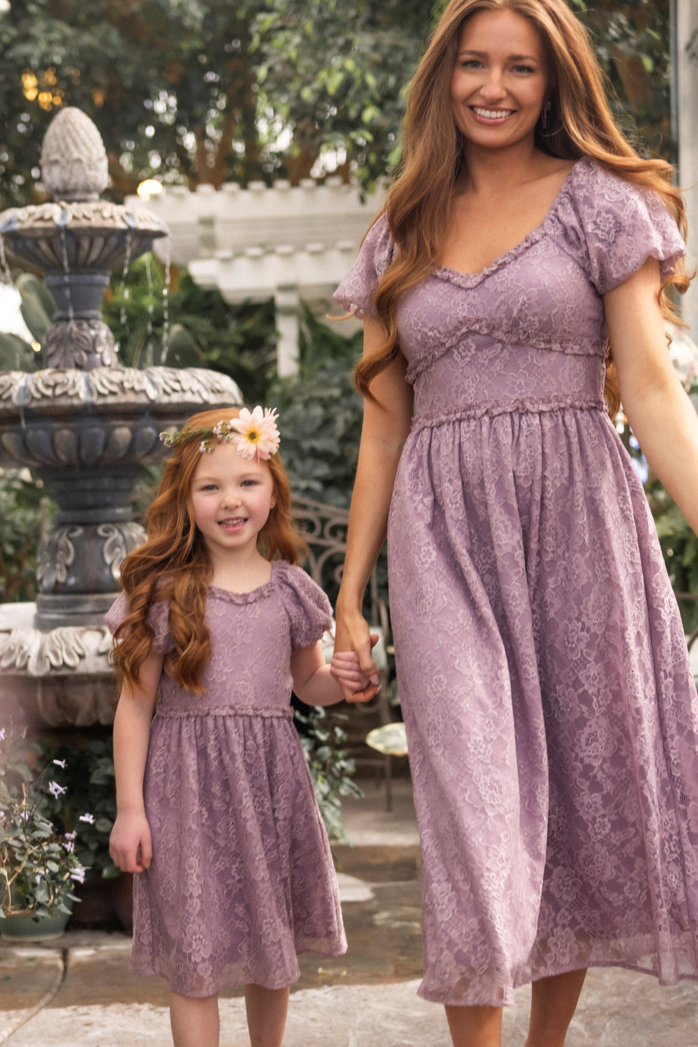 Kiara Dress in Hyssop Lace