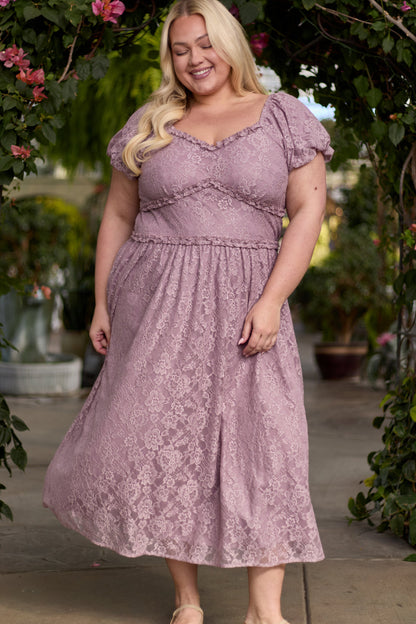 Kiara Dress in Hyssop Lace