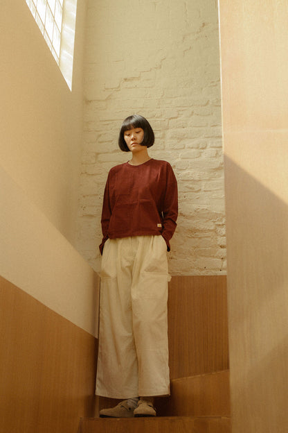 L F Markey Workpant Cream