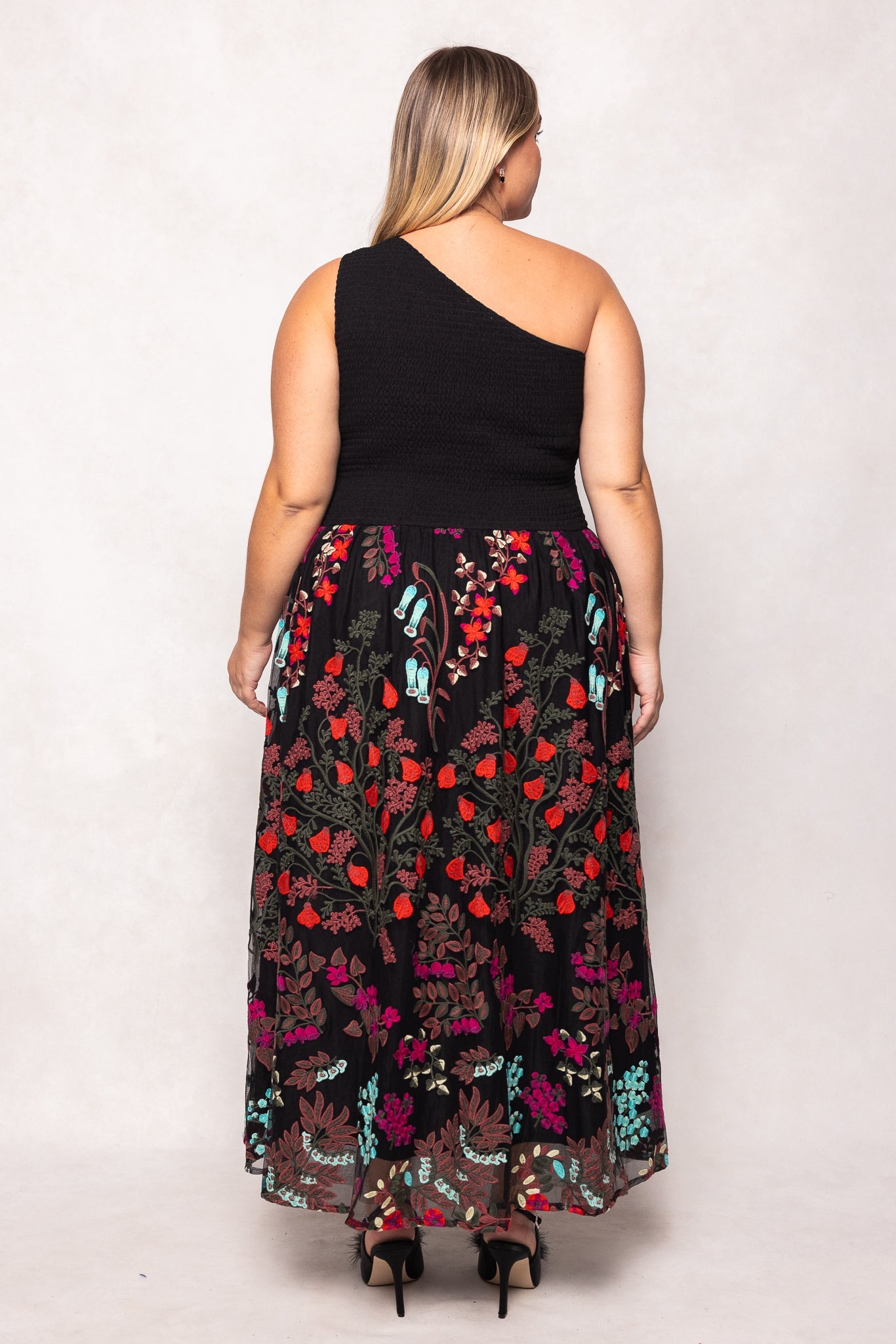 Leila Dress in Moonlit Blossom