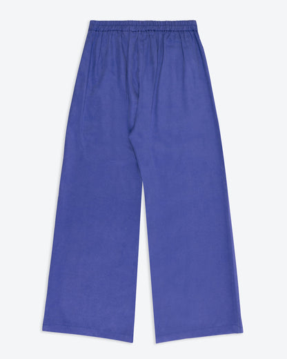 Lowie Cobalt Lyocell Wide Leg Trouser