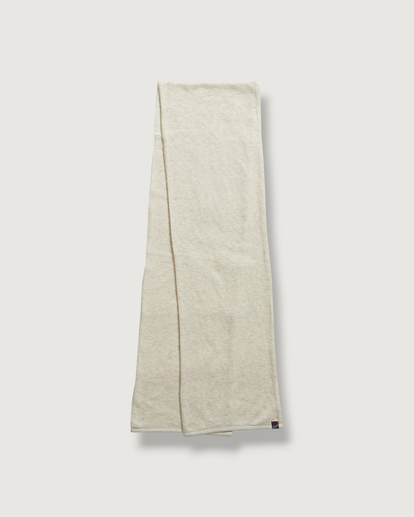 New Windsor Double Cloth Cotton Scarf - Oatmeal
