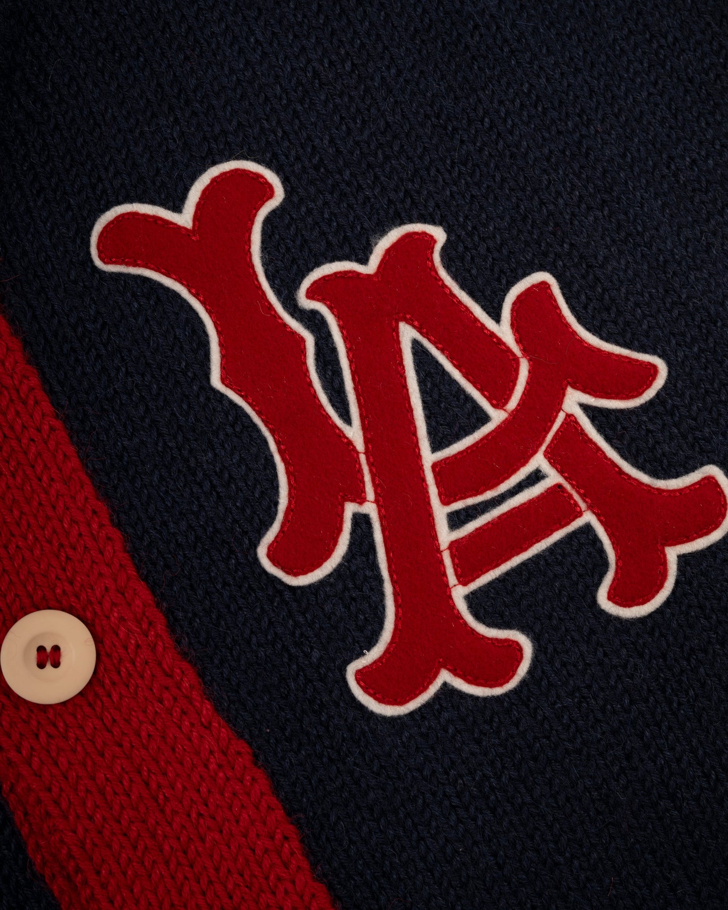 LA Angels 1961-65 Wool Shawl Collar Sweater