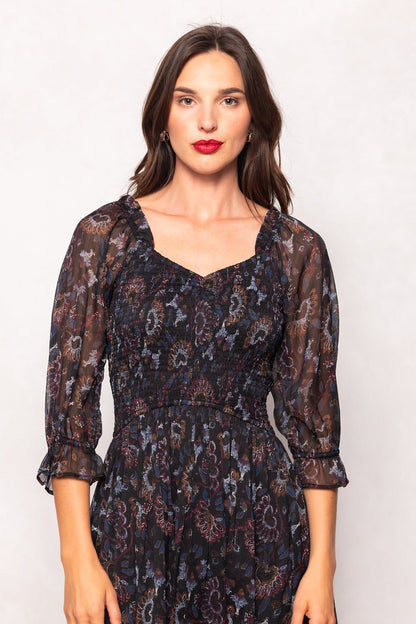 Maddison Dress in Enchanted Floral