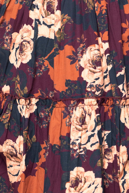 Madeline Dress in Equinox Rose