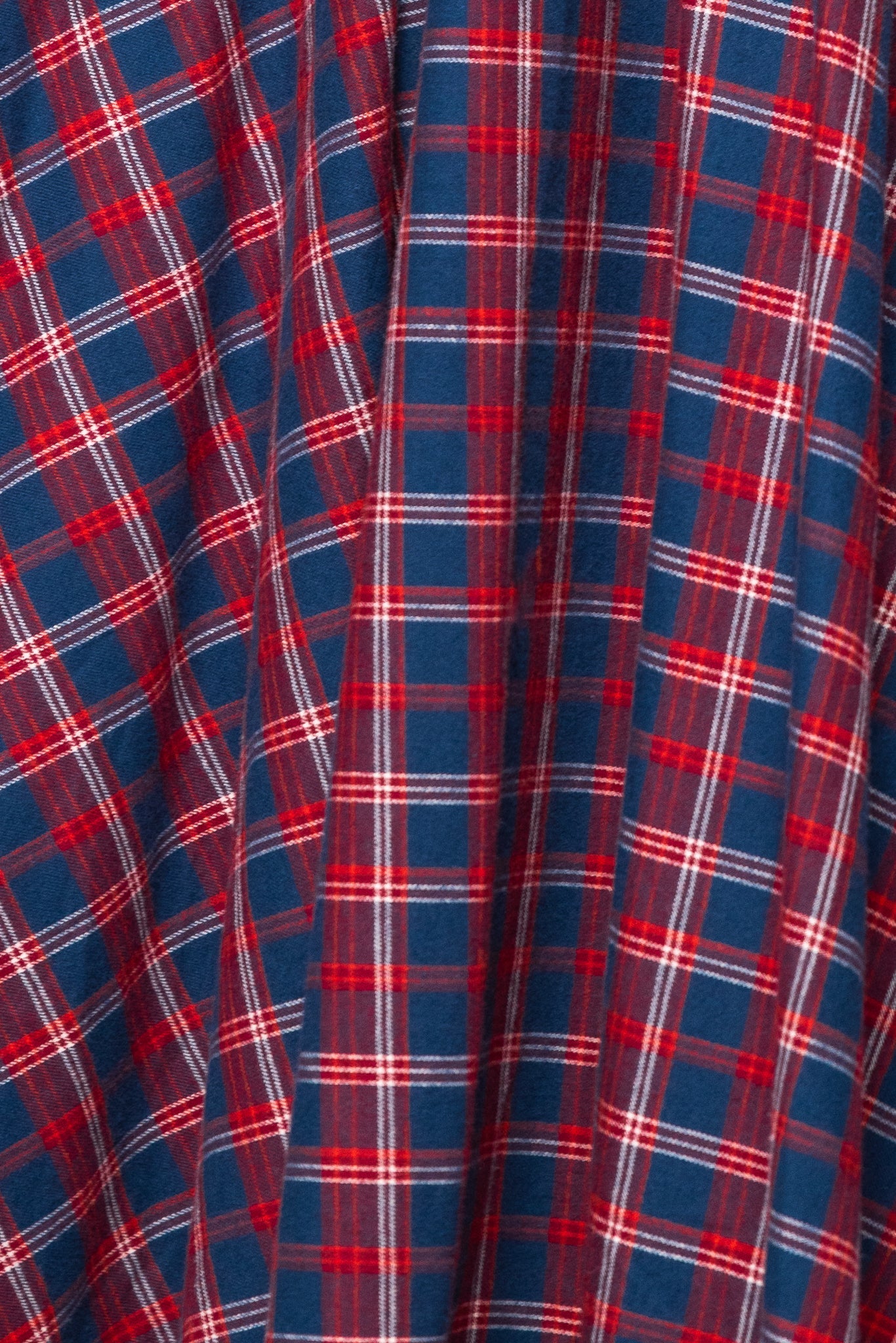 Mariah Dress in Mariner Tartan
