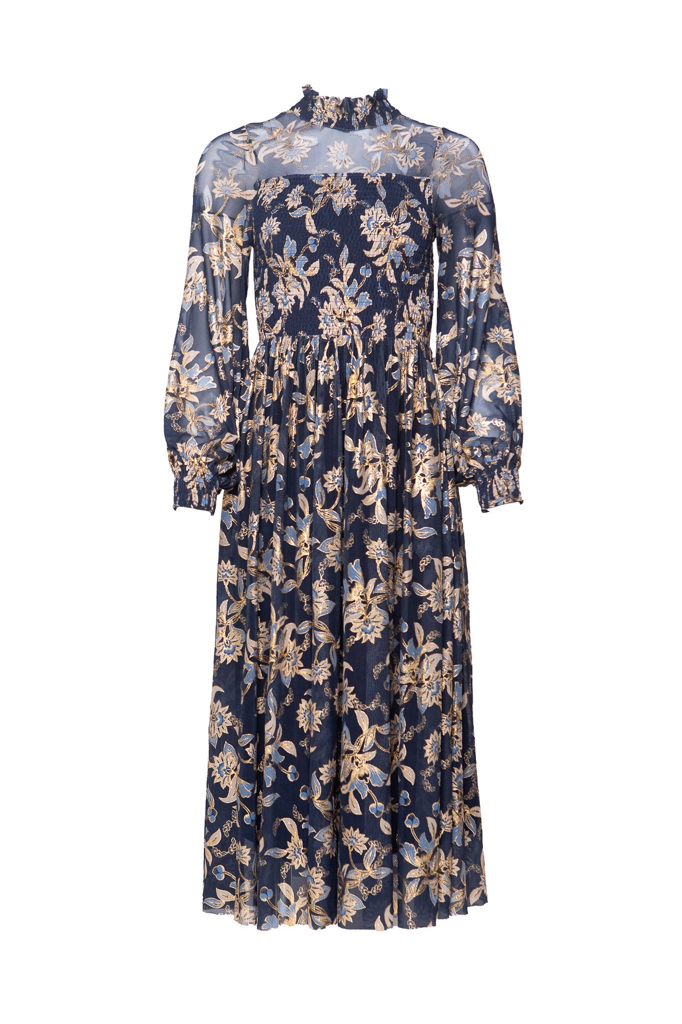 Marla Dress in Gilded Vine