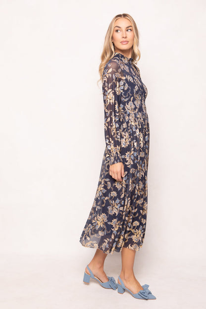 Marla Dress in Gilded Vine