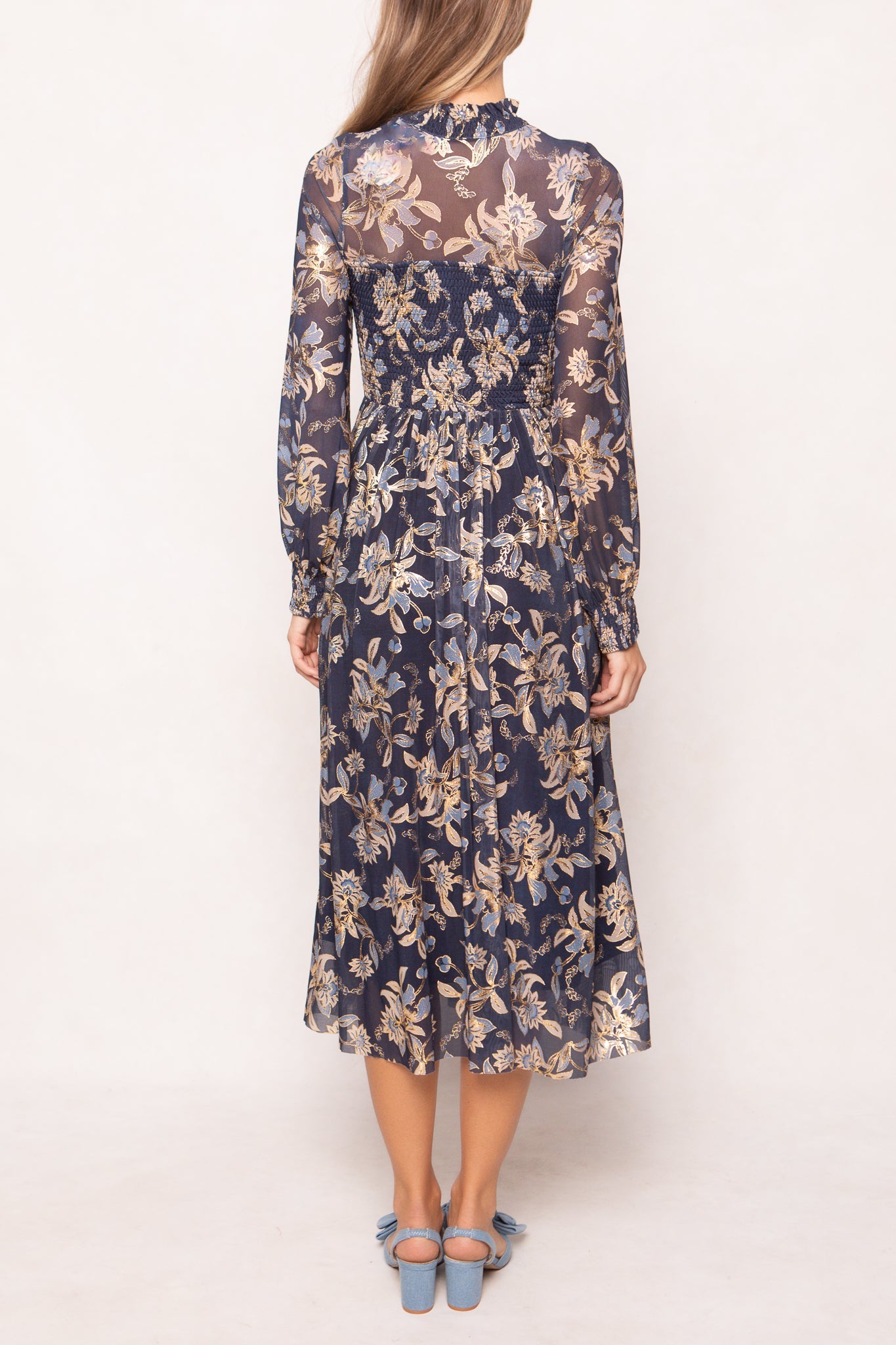 Marla Dress in Gilded Vine