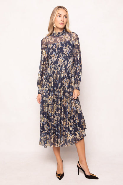 Marla Dress in Gilded Vine
